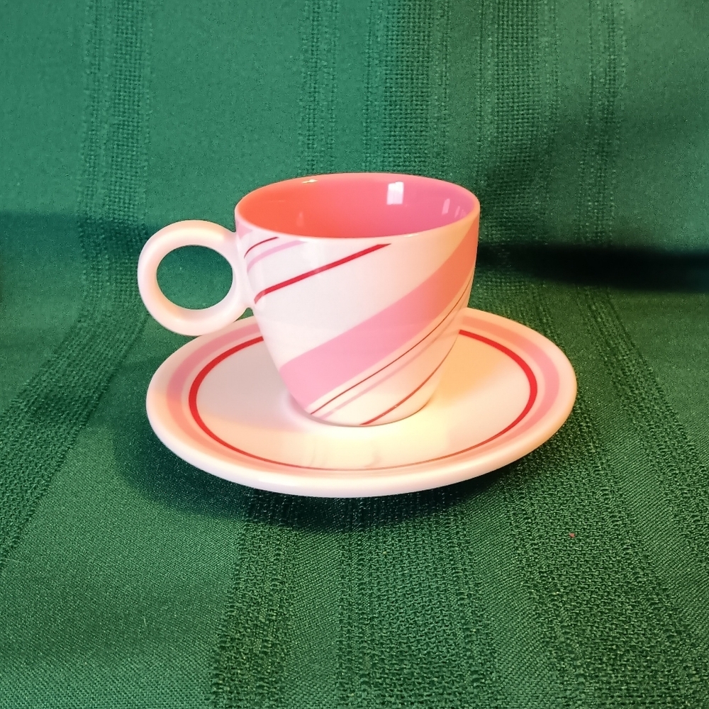 Starbucks Espresso 2007 Holiday Cup and Saucer 8 Piece Set 🎄 - Picture 2 of 8